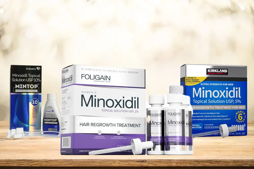 ماینوکسیدیل چند درصد برای ریش خوبه؟