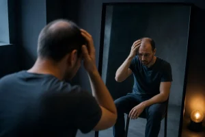 تأثیر ریزش مو بر اعتماد به نفس